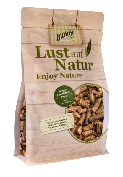 Bunny Nature Lust auf Nature Allgäu Freshgreen snack gyermekláncfűvel 450 gr