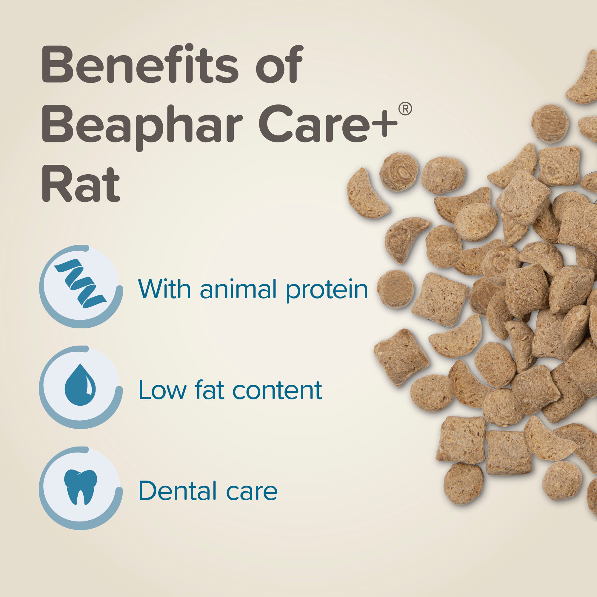 Beaphar Care+ teljes értékű patkány eledel 700 gr 5 Beaphar Care+ teljes értékű patkány táp eledel 700 gr uj