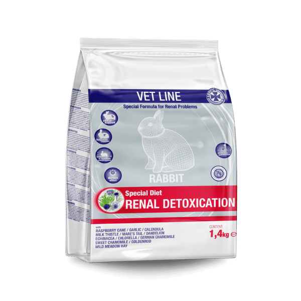 Cunipic Vetline Renal Detoxication állatorvosi táp máj- és veseproblémákra 1,4 kg