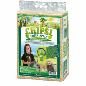 Chipsi Forgács Plus Zöld Alma 60L