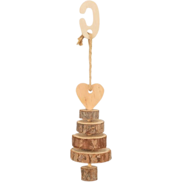 Xmas Kéregfa Fajáték 7x28 cm 1 Xmas Kéregfa Fajáték